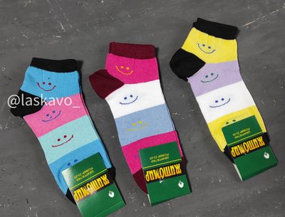 Шкарпетки короткі без вибору кольора 62-1 фото